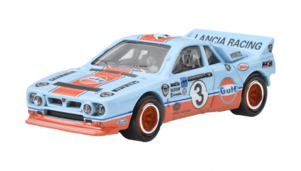 Машинка Premium Hot Wheels Lancia Rally 037 / Fiat 131 Abarth Gulf 2-Packs 1:64 HRR81 Blue 2шт - Retromagaz, image 1