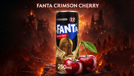 Напій Fanta x Diablo Crimson Cherry 250ml - Retromagaz, image 1