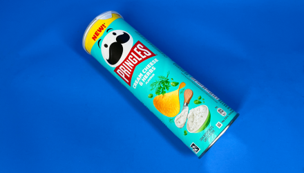 Набір Чипси 1шт 6шт Pringles Creamy Cheese & Herbs 165g 5053990160037 - Retromagaz, image 2