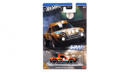 Тематична Машинка Hot Wheels Porsche 914 Safari Type 7 Speed Graphics 1:64 HRT06 Orange - Retromagaz, image 6