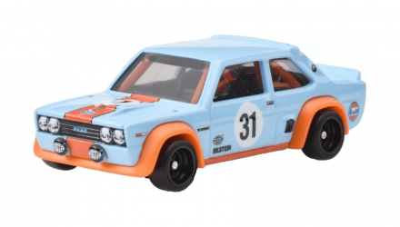 Машинка Premium Hot Wheels Lancia Rally 037 / Fiat 131 Abarth Gulf 2-Packs 1:64 HRR81 Blue 2шт - Retromagaz, image 3