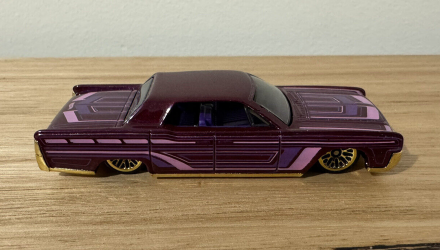 Машинка Базова Hot Wheels '64 Lincolnn Continental Slammed 1:64 HKJ09 Red - Retromagaz, image 3