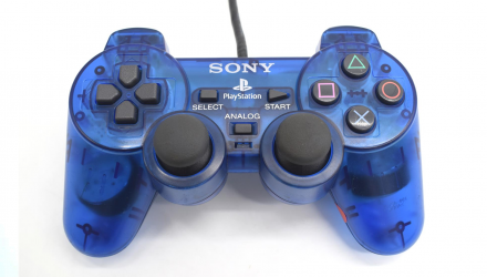 Геймпад Проводной Sony PlayStation 2 SCPH-10010 DualShock 2 Clear Ocean Blue Б/У - Retromagaz, image 1