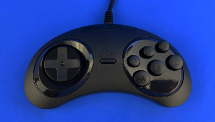 Набор Консоль Sega Mega Drive 2 MK-1631 USA Black Б/У  + Геймпад Проводной RMC MDSJ-6000 Новый 2шт + Сборник Игр 112 in 1 Без Повторов Английская Версия - Retromagaz, image 6