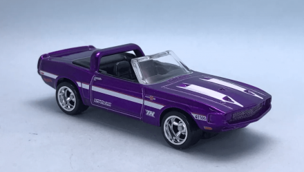 Машинка Базовая Hot Wheels '69 Shelby GT-500 Super Treasure Hunt STH Muscle Mania 1:64 HKL22 Purple - Retromagaz, image 1