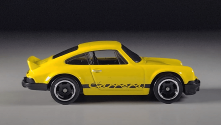 Машинка Базовая Hot Wheels Porsche 911 Carrera RS 2.7 Factory Fresh 1:64 HTC49 Yellow - Retromagaz, image 5