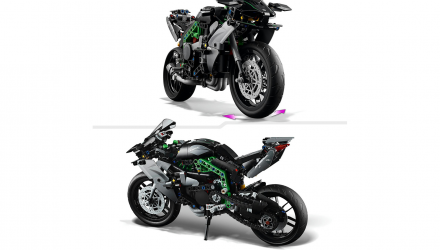 Конструктор Lego Мотоцикл Kawasaki Ninja H2R Technic 42170 Новый - Retromagaz, image 3