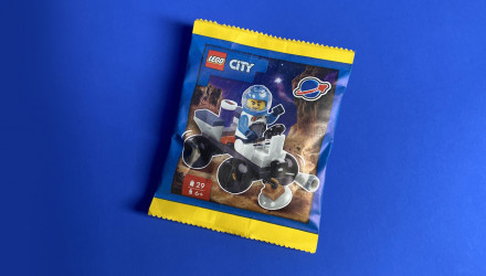 Конструктор Lego Фігурка Astronaut with Quad Paper Bag City 952407 cty1775 Новий - Retromagaz, image 2