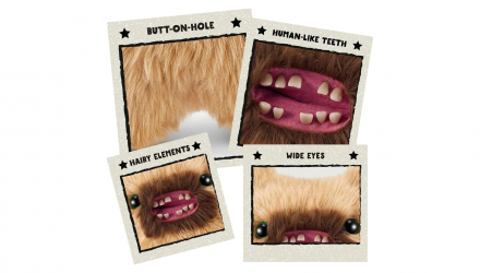 Мягкая Игрушка Fuggler HairyFugg Screech Beard Кричащая Борода 220mm (15727G) Brown - Retromagaz, image 3
