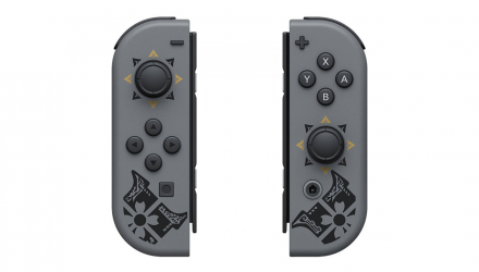 Контролери Бездротовий Nintendo Switch Joy-Con Monster Hunter Rise Edition Grey Б/У - Retromagaz, image 1