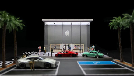 Диорама G-Fans Apple Store Building 1:64 710032 Black - Retromagaz, image 2