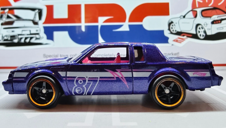 Машинка Базовая Hot Wheels '87 Buick Regal GNX Treasure Hunts Nightspeed 1:64 JJM00 Blue - Retromagaz, image 3