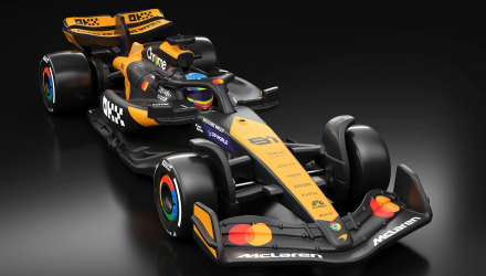 Машинка Premium Hot Wheels McLaren Formula 1 Team (#81) Formula One Collection 1:64 JBM25 Orange - Retromagaz, image 1