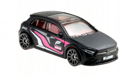 Тематична Машинка Hot Wheels '19 Mercedes-Benz A-Class Forza Horizon 1:64 GRP35 Black - Retromagaz, image 2