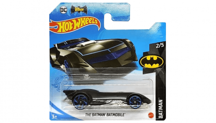 Машинка Базовая Hot Wheels DC Batman The Batman: Batmobile Batman 1:64 GTB56 Black - Retromagaz, image 1