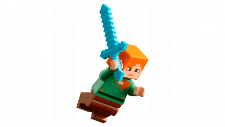 Конструктор Lego Фігурка The Lush Cave Fight Minecraft 30705 min017 Новий - Retromagaz, image 2