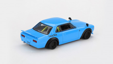 Машинка Premium MINI GT Nissan LB Works HAKOSUKA 1:64 MGT01169-BL Blue - Retromagaz, image 2