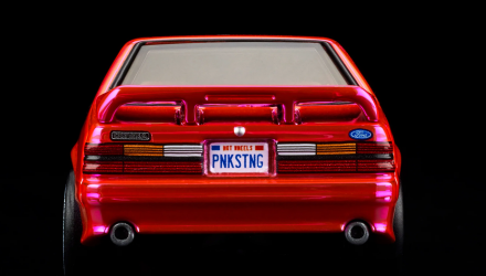 Машинка Premium Hot Wheels 1993 Ford Mustang Cobra R Red Line Club RLC 1:64 HWF29 Pink - Retromagaz, image 5