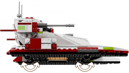 Конструктор Lego Republic Fighter Tank Star Wars 75342 Новый - Retromagaz, image 4