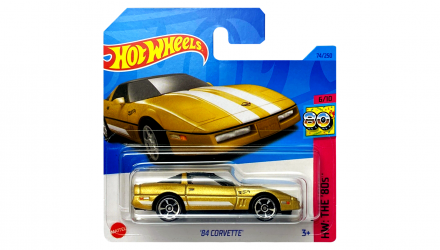 Машинка Базова Hot Wheels '84 Corvette The `80S 1:64 HKG83 Gold - Retromagaz, image 1