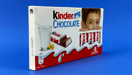 Набор Шоколад Молочный 20шт Kinder Chocolate 8 Pieces 100g - Retromagaz, image 2