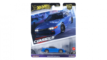 Машинка Premium Hot Wheels Nissan SilEighty Modern Classics 1:64 HRV75 Blue - Retromagaz, image 1