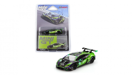 Машинка Premium MINI GT Lamborghini Huracán GT3 EVO2 #78 Forte Racing 2024 IMSA Daytona 24 Hrs 1:64 MGT01062 White - Retromagaz, image 4