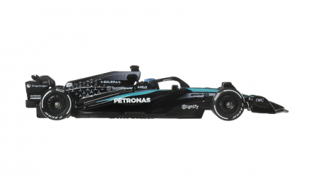 Машинка Premium Hot Wheels Mercedes-AMG PETRONAS Formula One Team (#63 George Russell) 1:64 JKD80 Black - Retromagaz, image 3