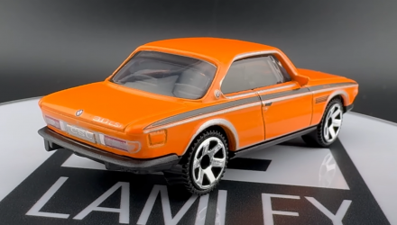 Тематична Машинка Matchbox 1973 BMW CSL 3.0 Moving Parts 1:64 FWD28/HVM70 Orange - Retromagaz, image 3