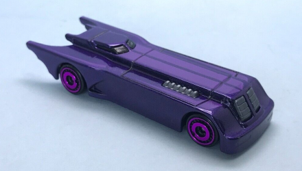 Машинка Базова Hot Wheels Batman: The Animated Series Batmobile Batman 1:64 HKH00 Purple - Retromagaz, image 5