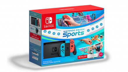 Консоль Nintendo Switch HAC-002 & Sports Bundle (гра Nintendo Switch Sports) & Blue Sports Bundle (код Nintendo Switch Sports) 365 дней онлайн Red Blue Новый - Retromagaz, image 2