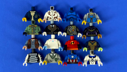Туловище Lego Разные Серии в Ассортименте 973pbxxxxcxx Б/У - Retromagaz, image 1