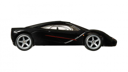 Машинка Premium Hot Wheels McLaren F1 Jay Leno's Garage HCK08 Black Новий - Retromagaz, image 4