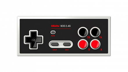 Геймпад Бездротовий 8BitDo NES Classic Mini N30 2.4Ghz Grey Новий - Retromagaz, image 1