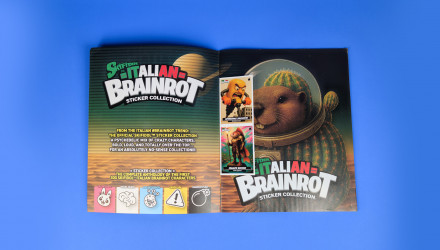 Альбом Brainrot + Пакетик с Наклейками Panini - Retromagaz, image 2