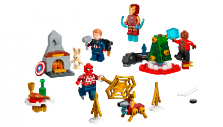 Конструктор Lego Новогодний Адвент-Календарь Marvel 76267 Новый - Retromagaz, image 2