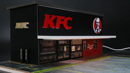 Диорама G-Fans KFC Fast Food Building 1:64 710014 Black - Retromagaz, image 2