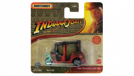 Машинка Большой Город Matchbox Tangiers Tuk Tuk Indiana Jones Roadtrip 1:64 HVL03/HVN31 Red - Retromagaz, image 5