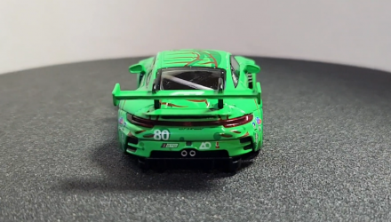 Машинка Premium MINI GT Porsche 911 GT3 R #77 AO Racing 1:64 MGT00889-CH Green - Retromagaz, image 5