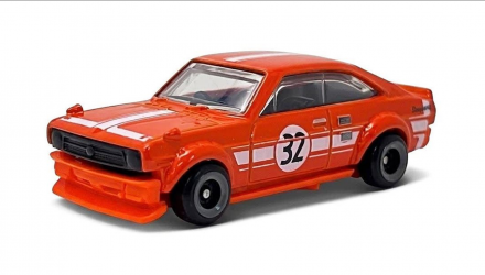 Машинка Базовая Hot Wheels 1972 Datsun Sunny Coupe Compact Kings 1:64 JJH66 Orange - Retromagaz, image 1