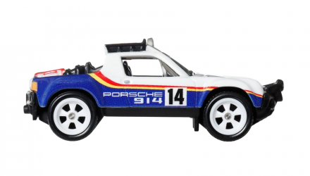 Машинка Premium Hot Wheels Porsche 914 Safari Thrill Climbers 1:64 JKF22 White - Retromagaz, image 3
