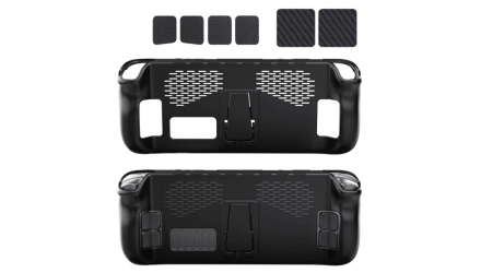 Чехол Силиконовый RMC Steam Deck Premium Protective TPU Case With Kickstand Black Новый - Retromagaz, image 3