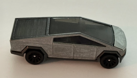 Тематическая Машинка Matchbox Tesla Cybertruck Moving Parts 1:64 JBW54 Grey - Retromagaz, image 2