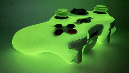 Чехол Силиконовый RMC Xbox One Glowing in Dark Neon Green Новый - Retromagaz, image 4