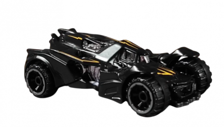 Машинка Базова Hot Wheels Batman: Arkham Knight Batmobile Batman 1:64 HTB22 Black - Retromagaz, image 3