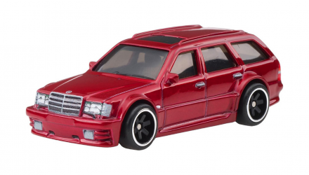 Машинка Premium Hot Wheels Mercedes-Benz AMG E 36 AMG Fast Wagons 1:64 JKB69 Red - Retromagaz, image 1