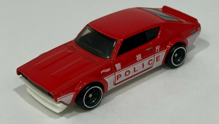 Машинка Базовая Hot Wheels Nissan Skyline 2000 GT-R Rescue FYG85 Red Новый - Retromagaz, image 2