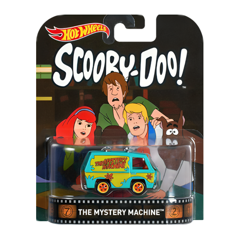 Машинка Premium Hot Wheels The Mystery Machine Scooby-Doo! Rep. Entertainment 1:64 DJF48 Green - Retromagaz