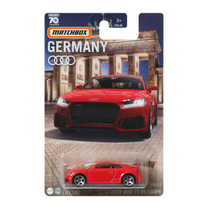 Тематическая Машинка Matchbox '20 Audi TT RS Germany 1:64 GWL49/HPC64 Red - Retromagaz