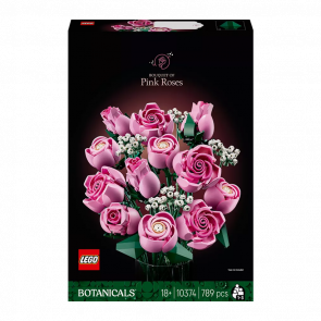 Конструктор Lego Букет Рожевих Троянд Botanicals 10374 Новий - Retromagaz